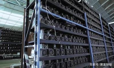 A vast Bitmain-managed mining farm facility enhancing operation efficiency