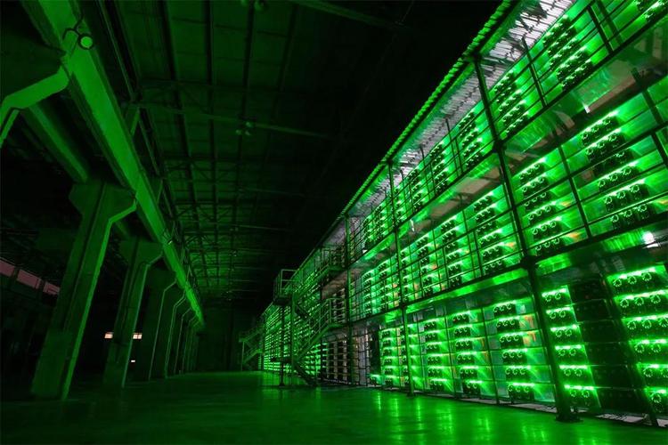 A close-up of the internal components of an ASIC mining rig, highlighting the specialized chips.